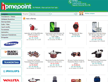 Tablet Screenshot of homepoint.com.br